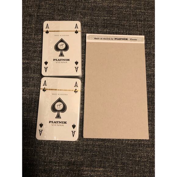 Bridge Cards and Pad Van Gogh Piatnik Vienna Made in Austria - Picture 2 of 2